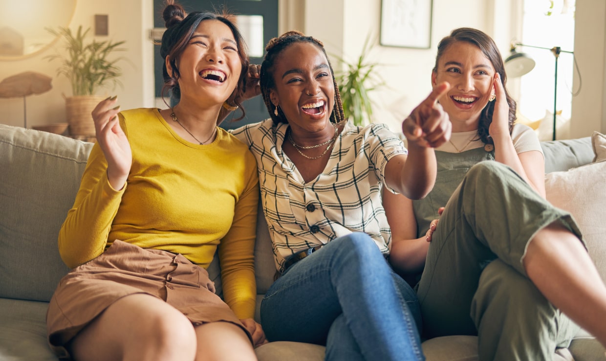 Consumer Home Women Background Image